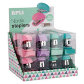 GRAPADORAS NORDIK COLORS 4 COLORES PASTEL 16 UNIDADES SURT, | 25 UNIDADES | (APLI DISEÑO)